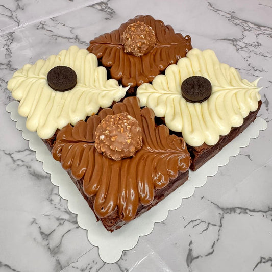 Sharing Brownie Slab